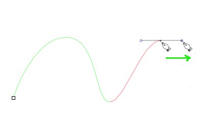 インクスケープのベジェ曲線（パス）の使い方07