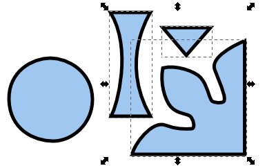 インクスケープ（Inkscape）のコピーとスタイルのコピー16