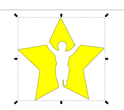 Inkscape（インクスケープ）で重なったパス図形の加工05